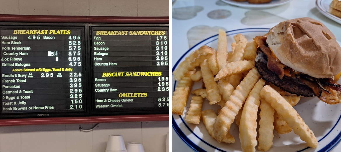 Little Town & Country Restaurant Menu