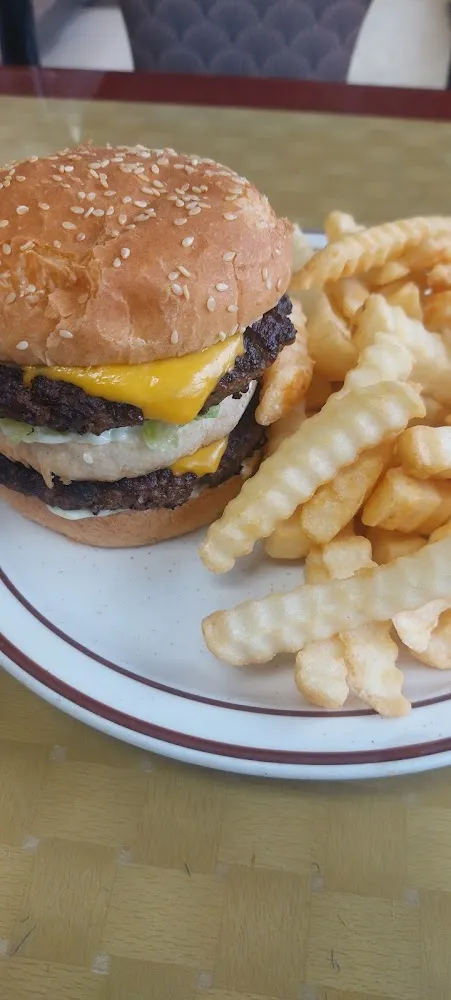 Classic Cheeseburger and Fries