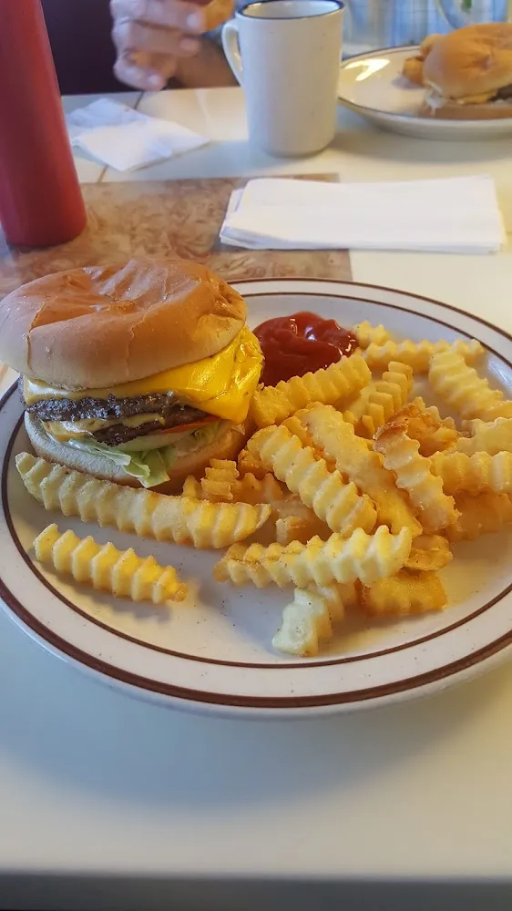 Double Cheeseburger with Fries